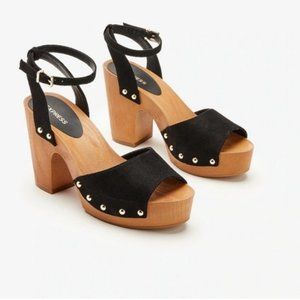 Express Open Toe Platform Sandals